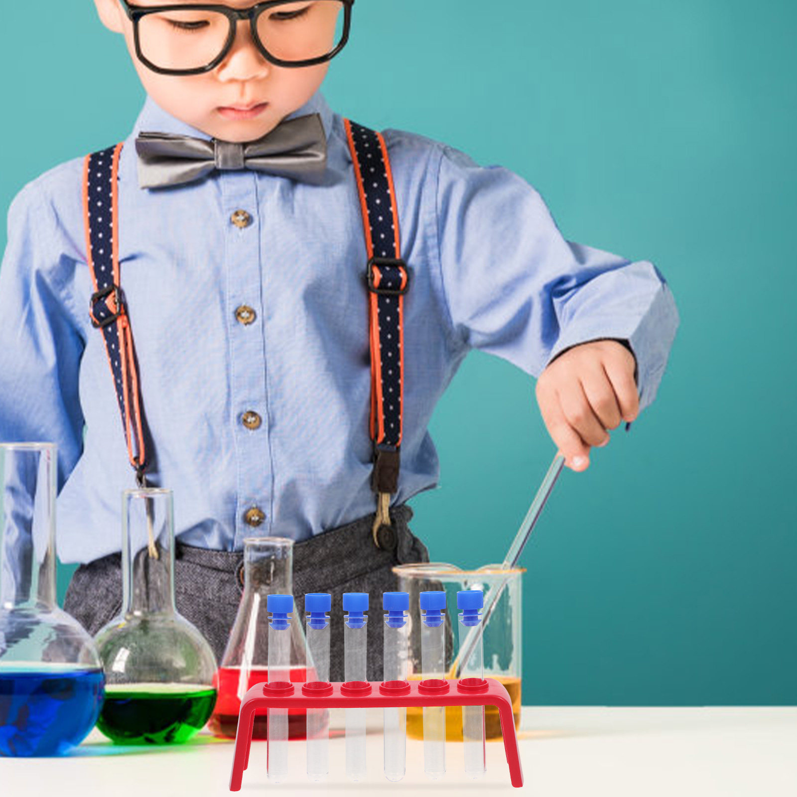 Science Kit - 6Pcs 과학 실험 세트 플라스틱 테스트