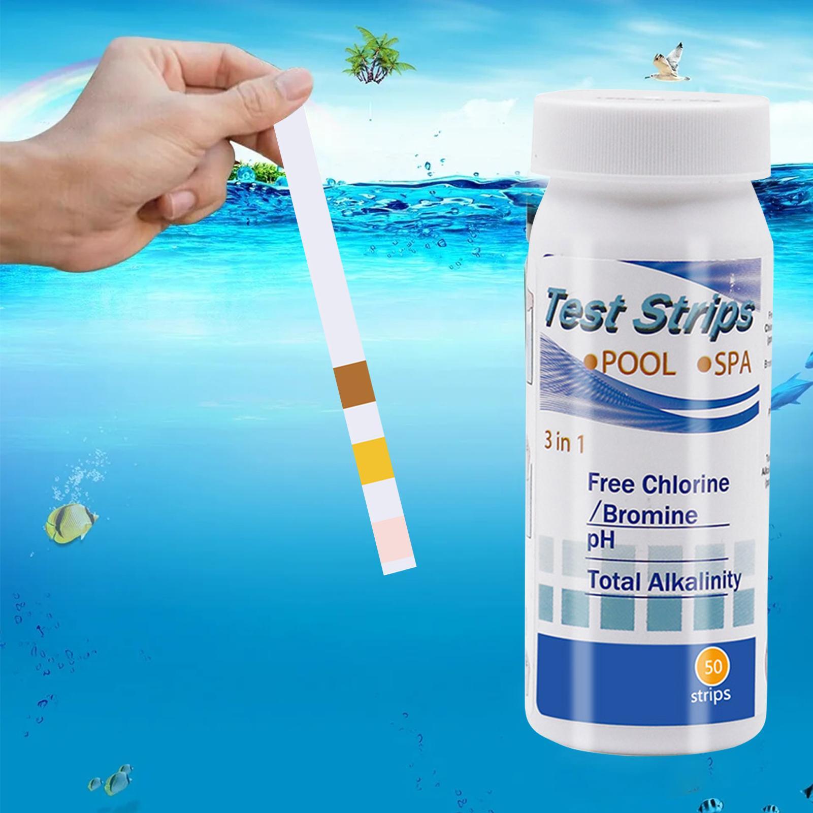 Ph Strip Test - 염소 PH 테스트 스트립 SPA 수영장