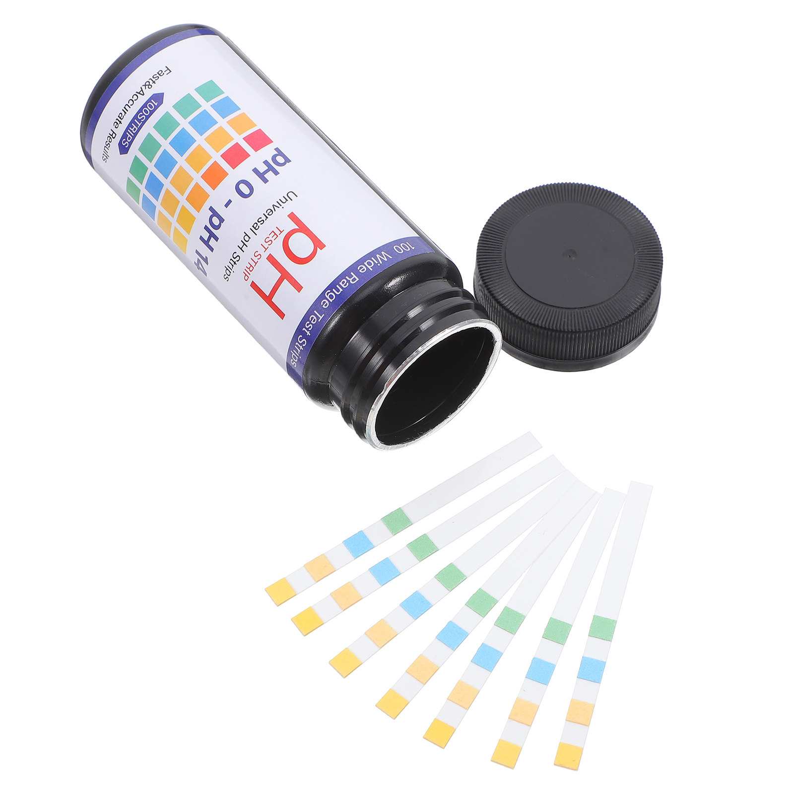 Ph Strip Test - 100Pcs PH 테스트 용지 스트립 PH