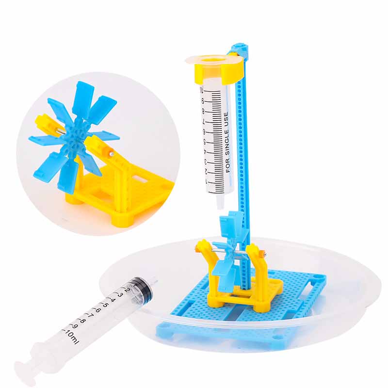 Science Toys - DIY 워터 휠 자동차 과학 기술,