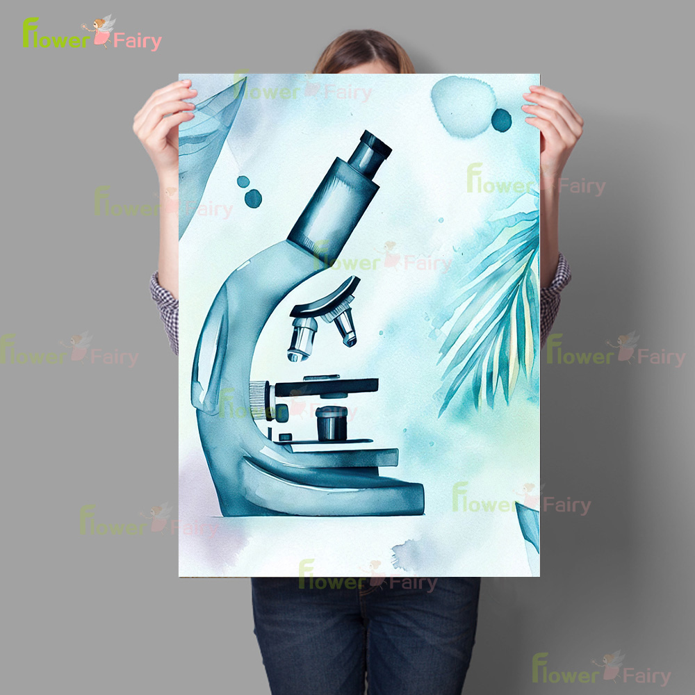 만화 화학 과학 비커 생물학 보육 포스터 벽 아트 캔버 - Science Nursery 리뷰 및 가격
