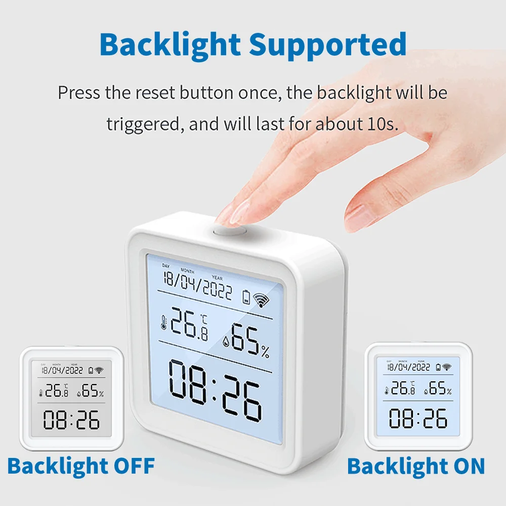 Tuya Zigbee WiFi 온도 습도 센서 습도계  - Weather Station Indoor 리뷰 및 가격