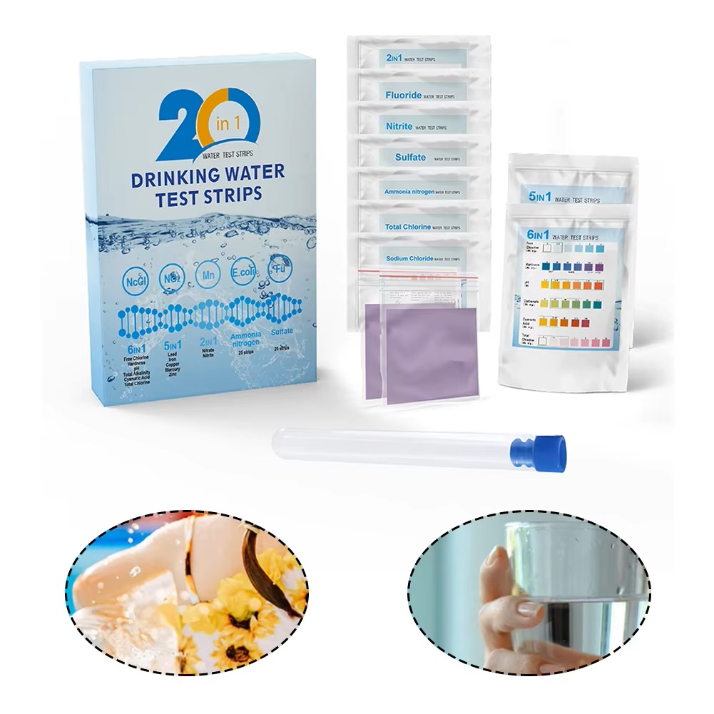야고 20 in 1 수질 검사 스트립 가정용 식수 검사 - Ph Strip Test 리뷰 및 가격