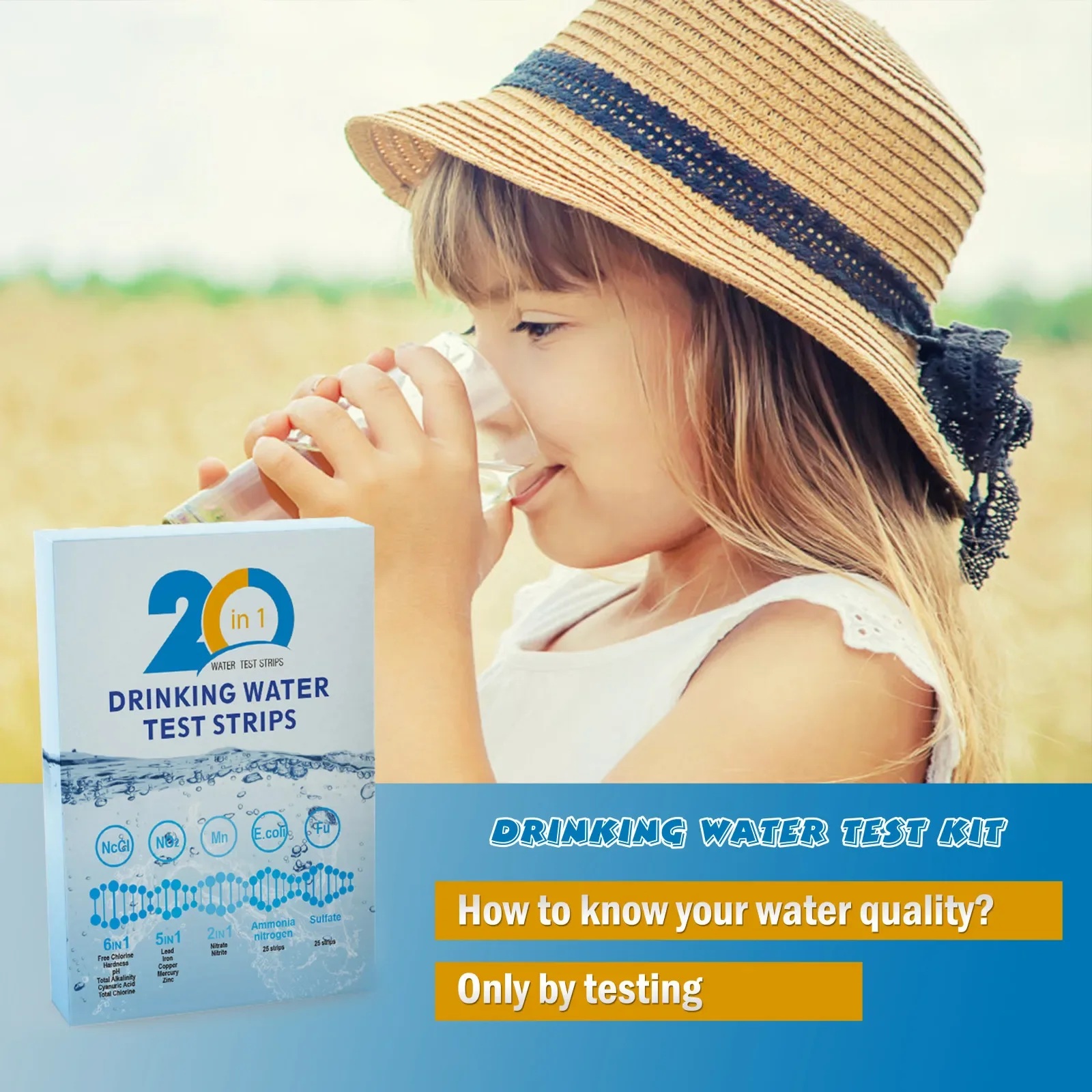 야고 20 in 1 수질 검사 스트립 가정용 식수 검사 - Ph Strip Test 리뷰 및 가격