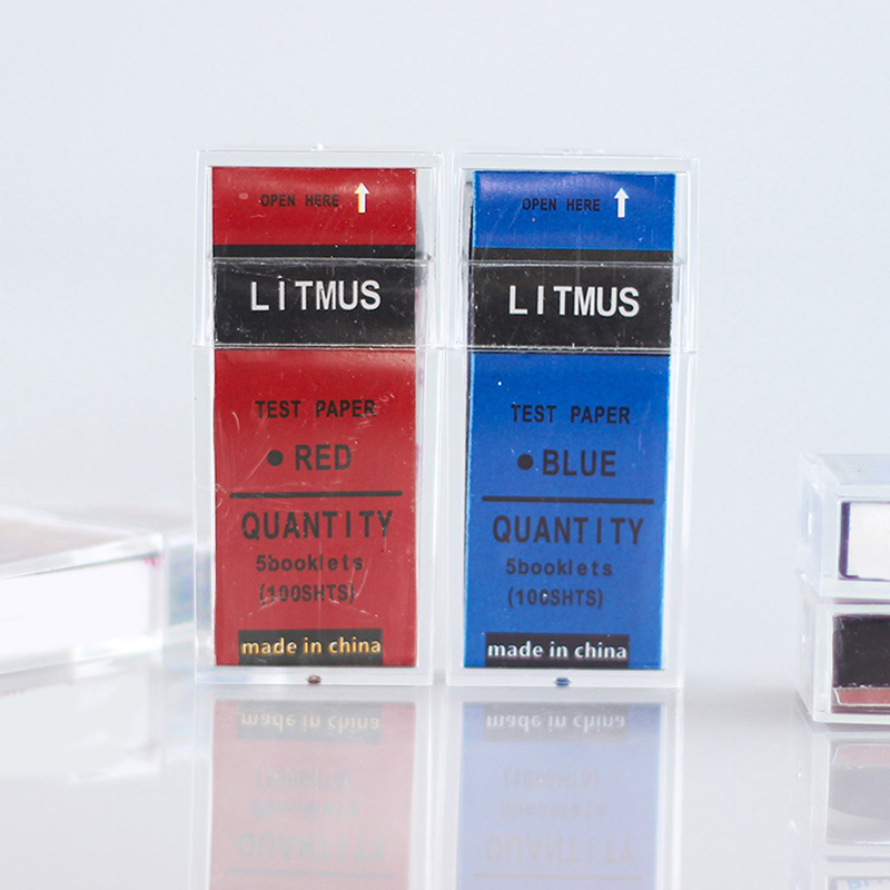 100개입/박스 PH 테스트 스트립 빨간색/파란색 리트 - Ph Strip Test 리뷰 및 가격