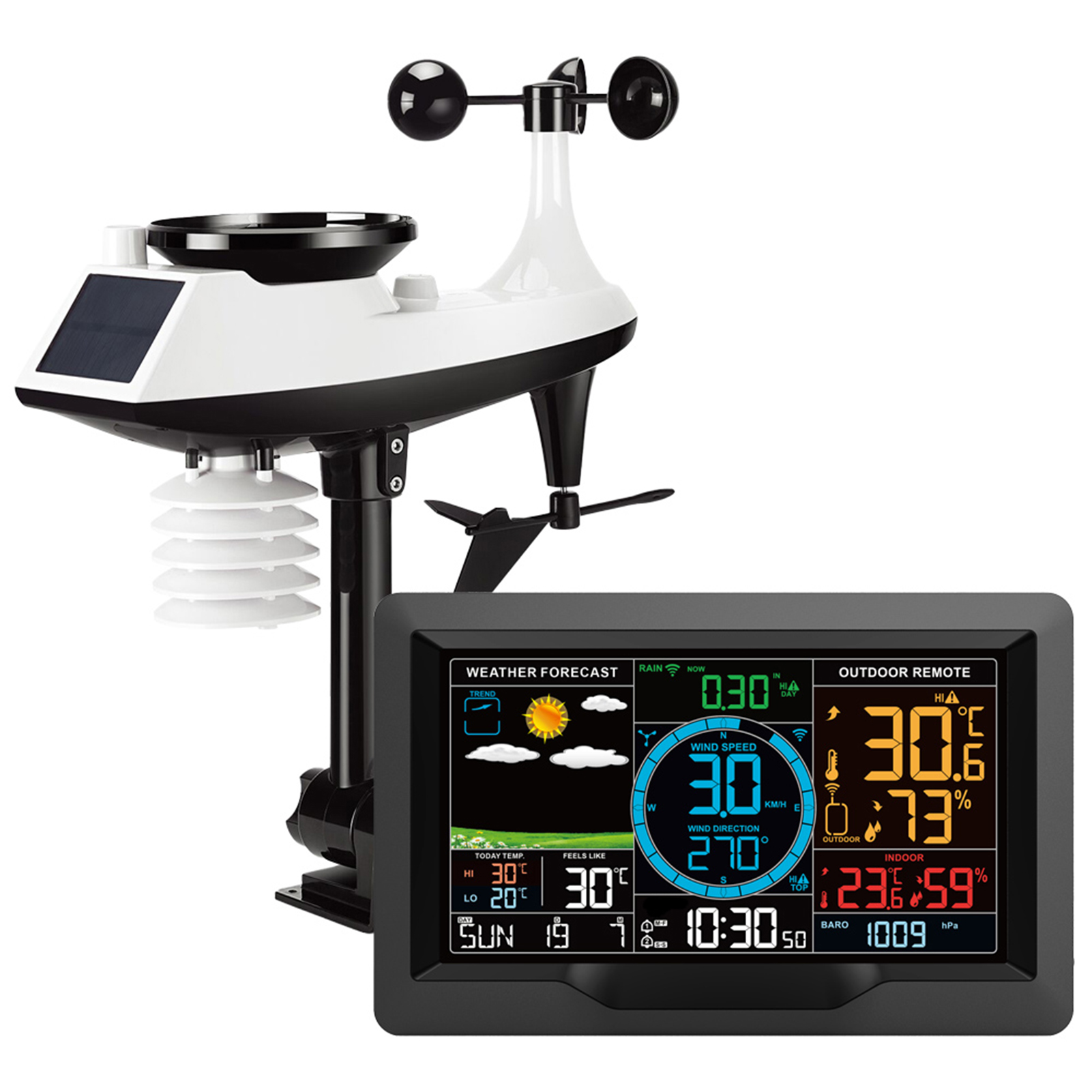 FJ3395TY /FJ3390A 기상 관측소 센서 실내 - Weather Station Indoor 리뷰 및 가격