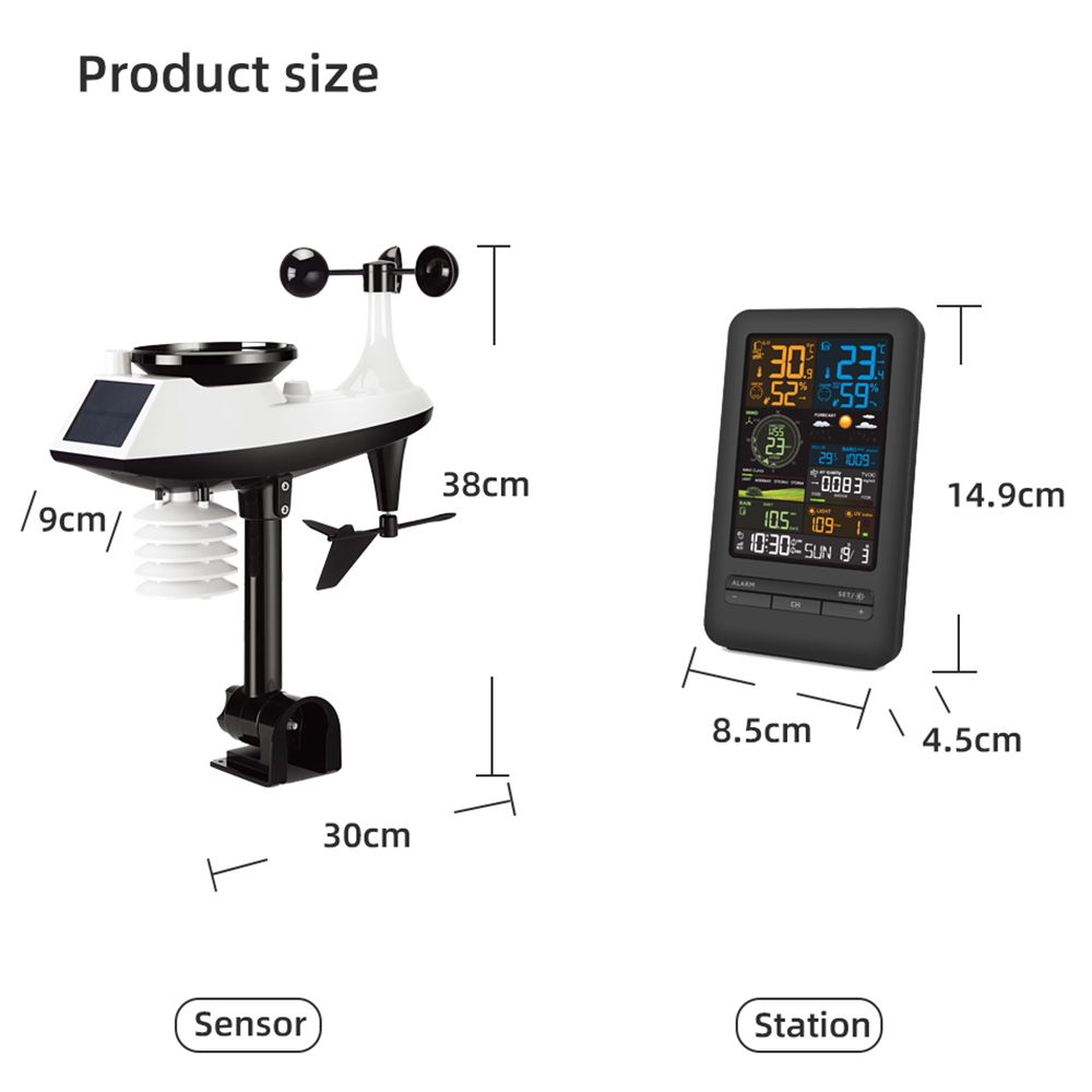 FJ3395TY /FJ3390A 기상 관측소 센서 실내 - Weather Station Indoor 리뷰 및 가격