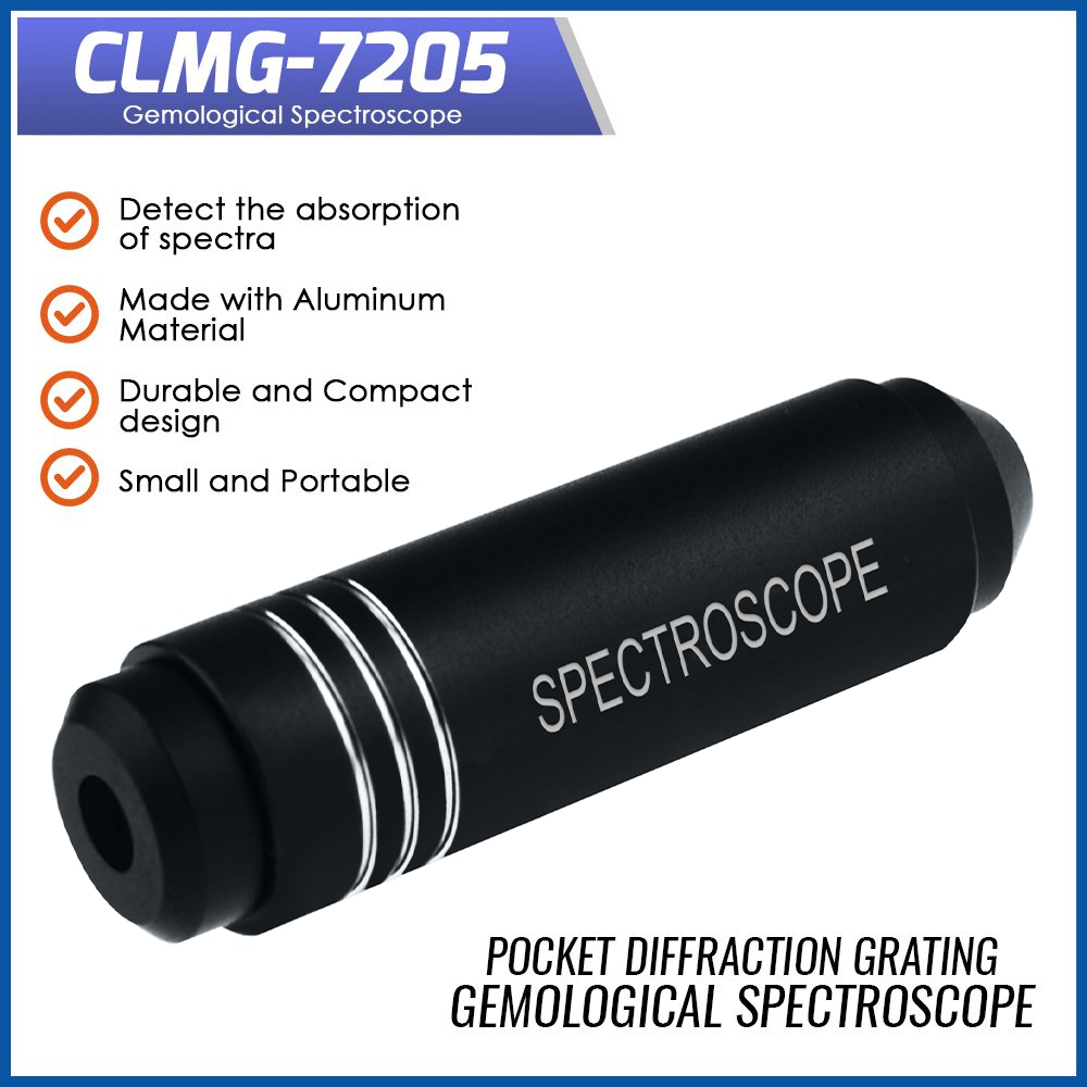 내구성이 뛰어난 회절 분광기 격자 보석 도구 합성 가죽 - Spectroscope Handheld 리뷰 및 가격