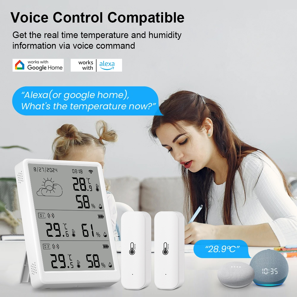 스마트룰 투야 와이파이 고정밀 실내 온습도 센서 RF  - Weather Station Indoor 리뷰 및 가격