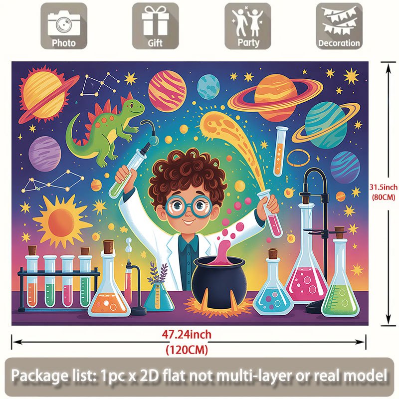 별이 빛나는 과학 벽 장식 태피스트리 우주 행성 우주  - Science Nursery 리뷰 및 가격