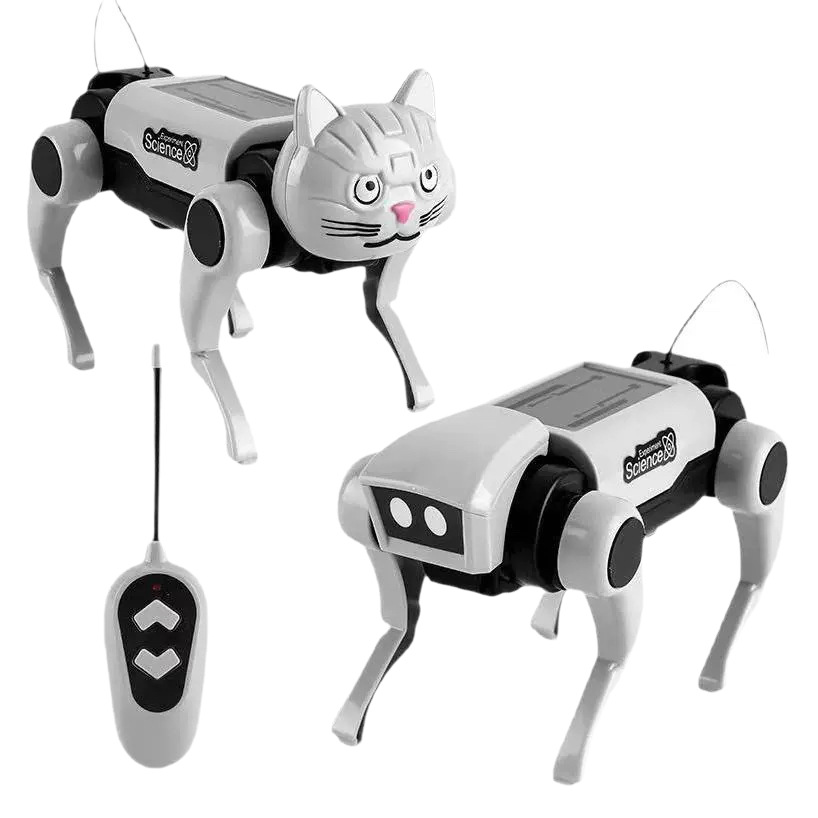 리모컨 조립식 걷는 로봇 고양이 과학 실험 키트 - 취 - Is Learning Science A Hobby 리뷰 및 가격