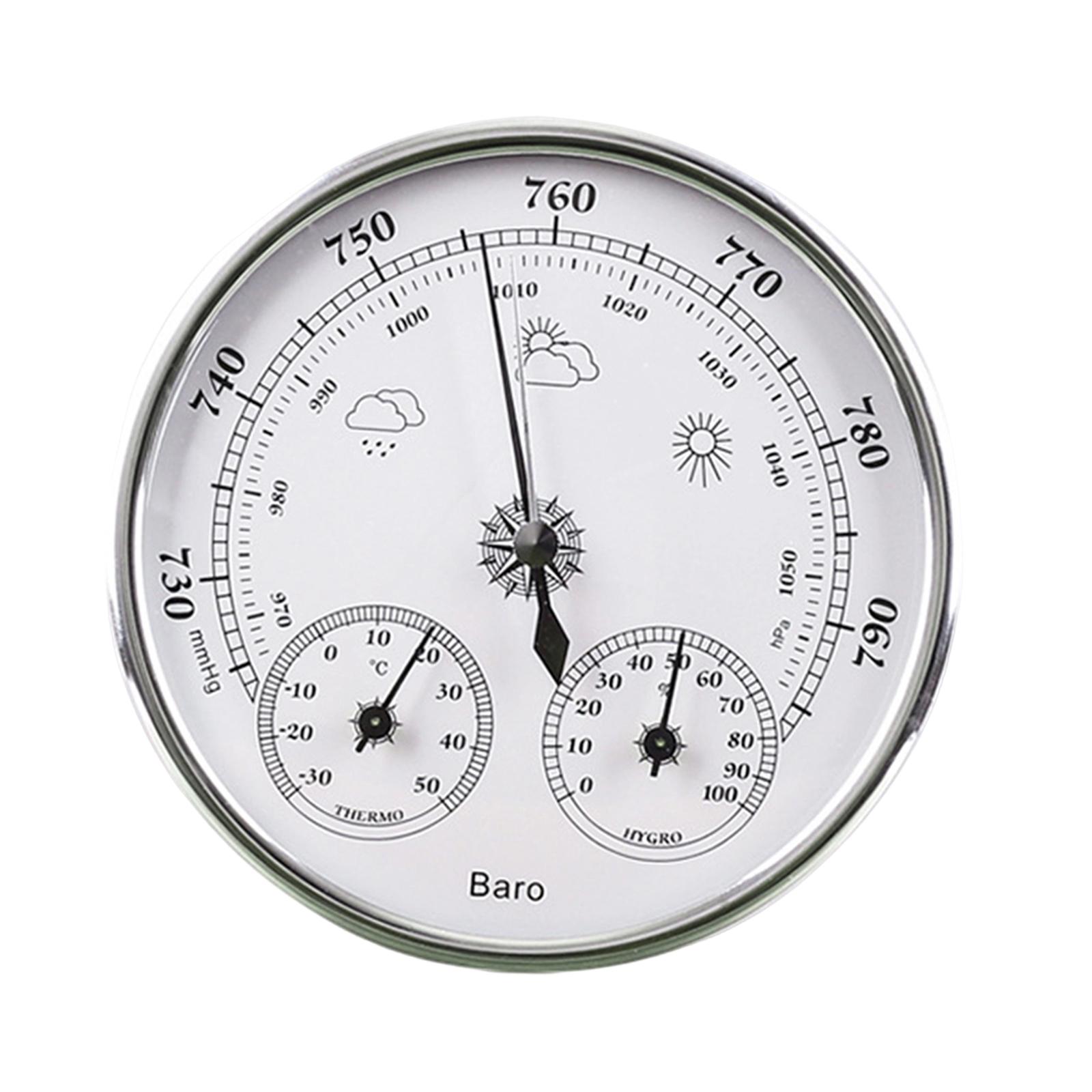 클래식 아날로그 기압계 온도계 습도계 벽걸이형 온습도  - Barometer Analog Classic 리뷰 및 가격