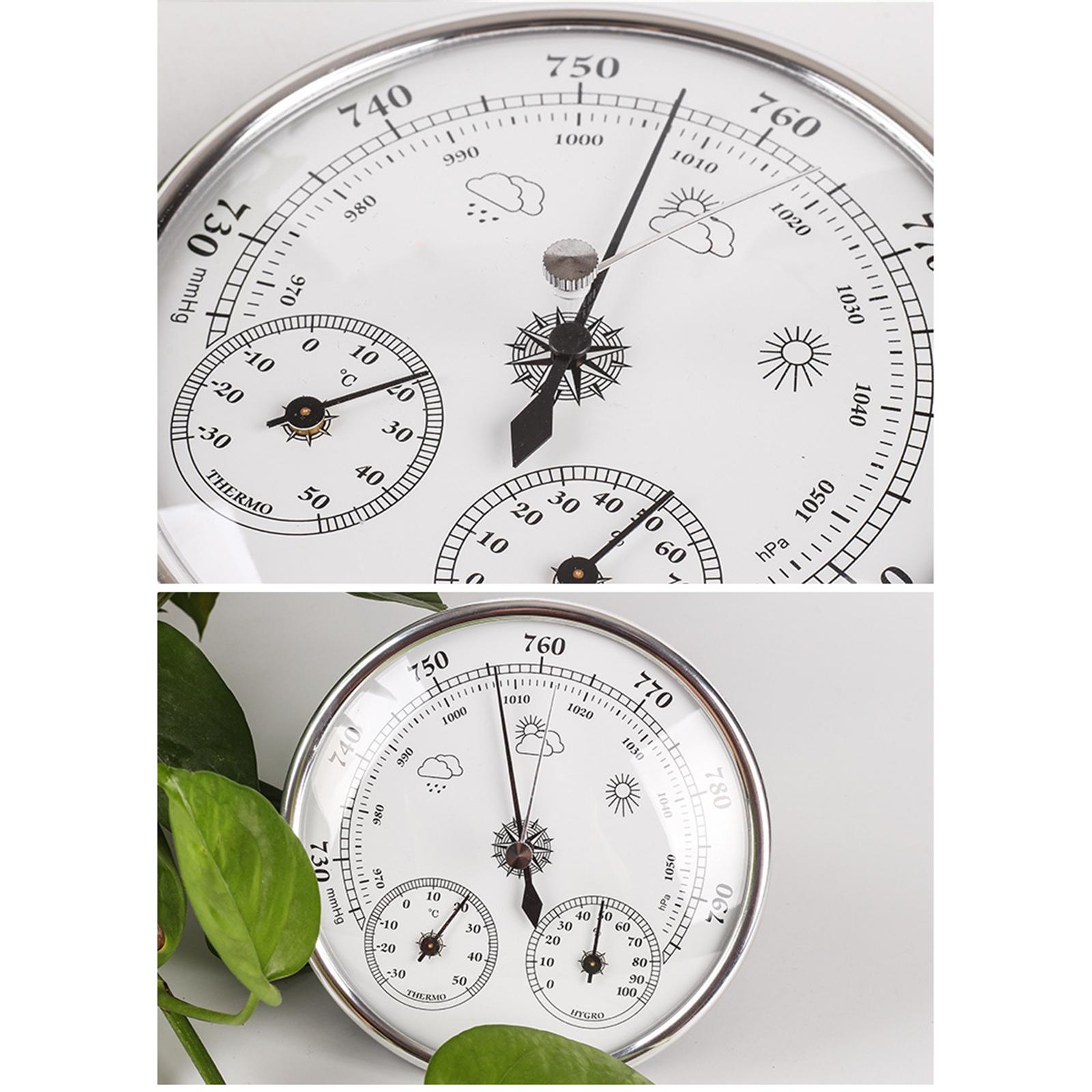 클래식 아날로그 기압계 온도계 습도계 벽걸이형 온습도  - Barometer Analog Classic 리뷰 및 가격